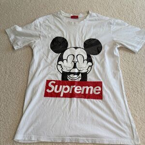 Supreme Mickey Mouse T-shirt, Size Small, Made In The USA!